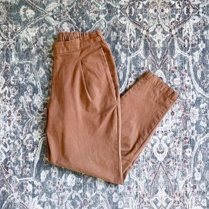 Two Fold Clothing High Waist Tailored Cotton Trousers (SMALL)